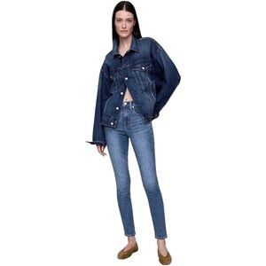 Gap High Rise True Skinny Jeans Medium Indigo Wash Size 8 Regular